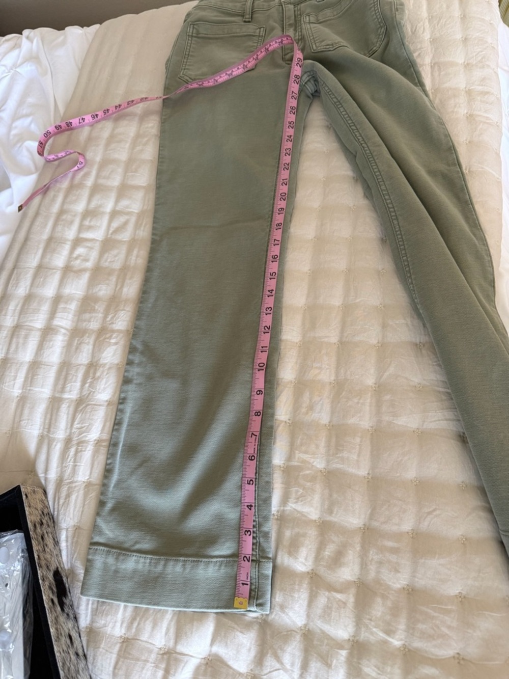 Quince | Short 28" French Terry Wide Leg Pants in Faded Cargo - Picture 10 of 12